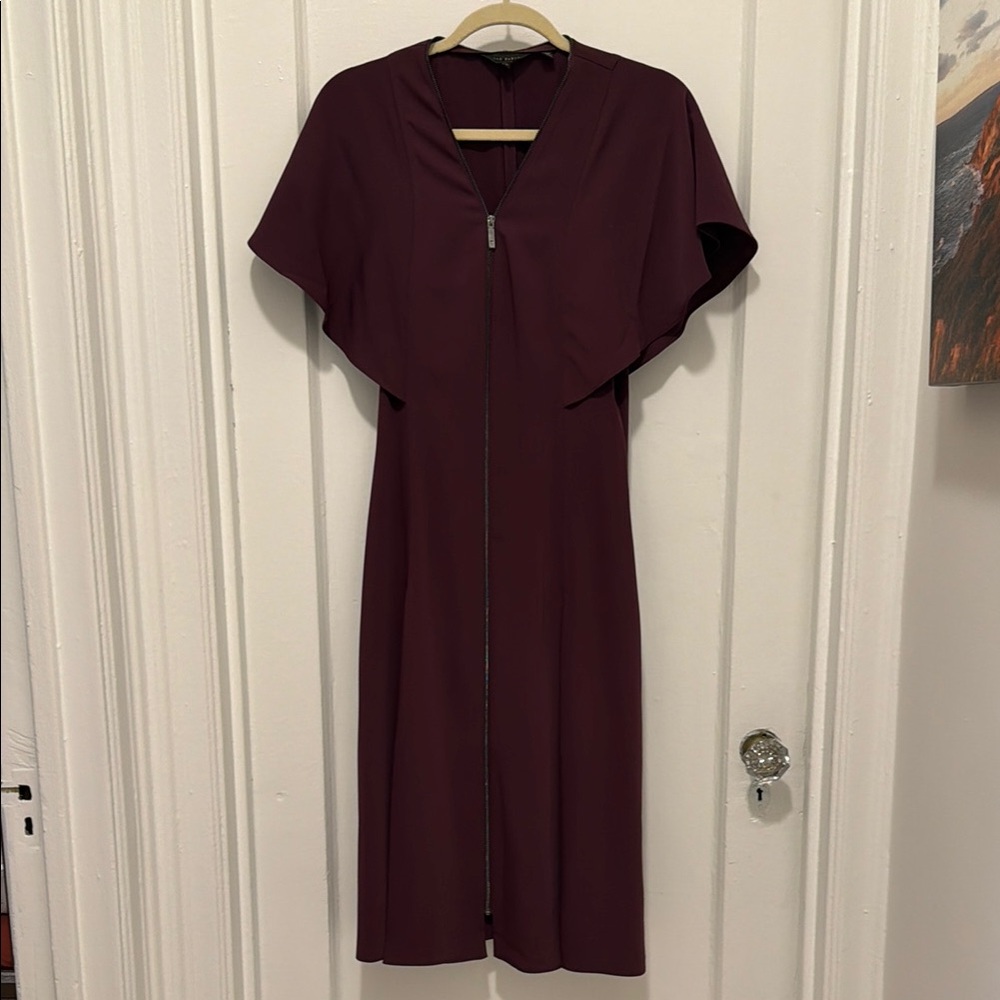 Ted Baker Zip-Front Midi Kasiane Dress